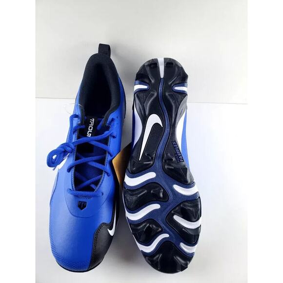 Nike Force Trout 9 Keystone Baseball Cleats Men's Size 13 Royal Blue FB9728-401 - Picture 8 of 9